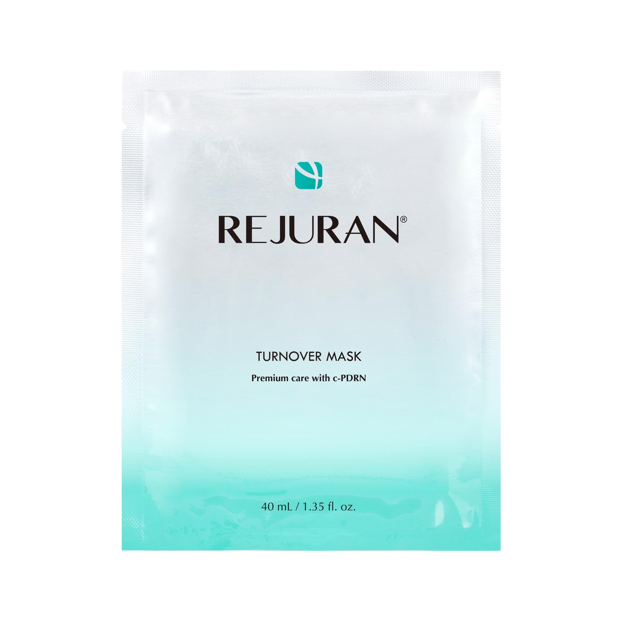 REJURAN® Turnover Mask, c-PDRN® (5ea) – Original Salmon DNA for Firming, Hydration, Repairing & Revitalizing. Achieve Youthful, Radiant Skin. Korean Skincare. Ultra Microfiber Sheet Mask