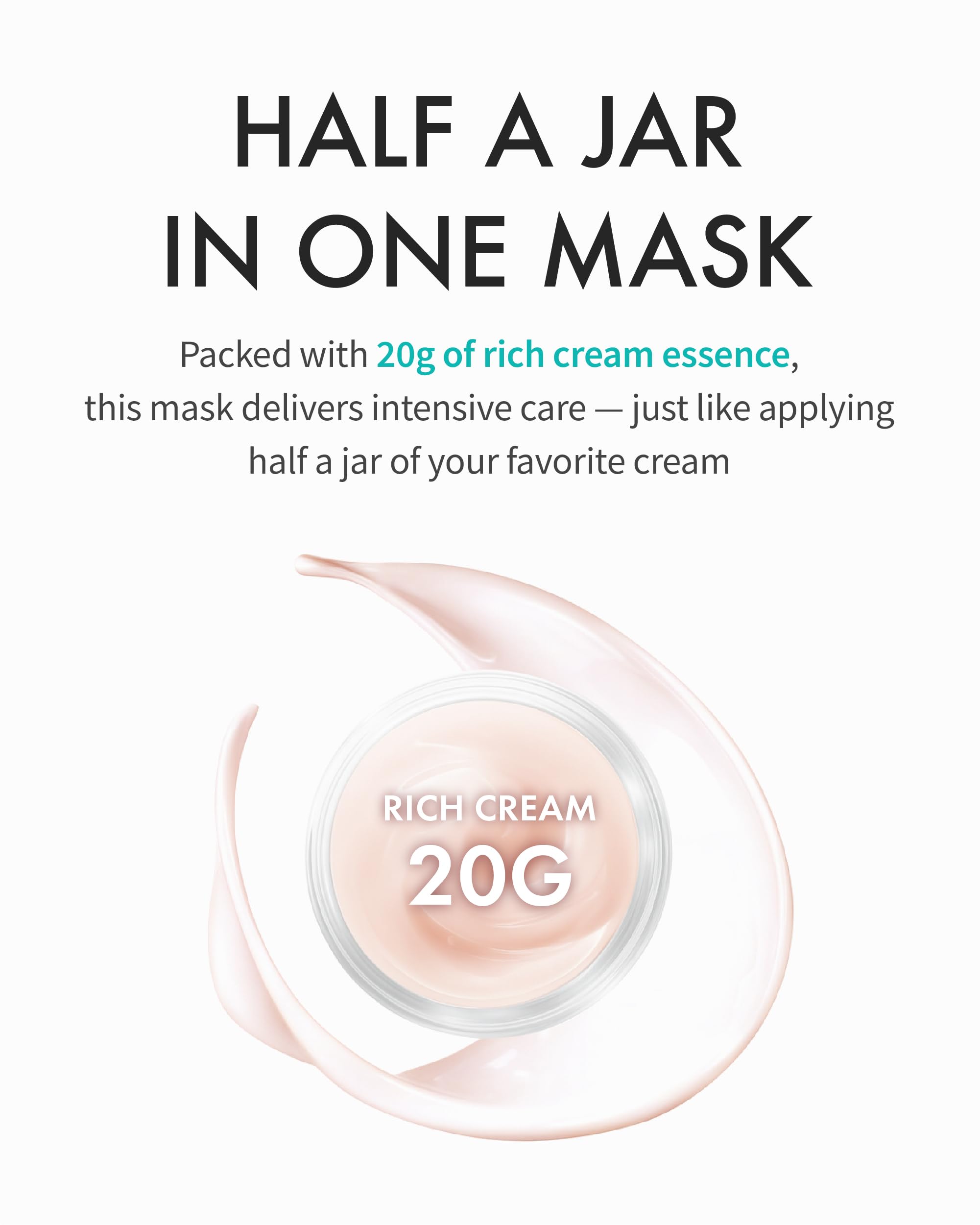 REJURAN® Turnover Mask, c-PDRN® (5ea) – Original Salmon DNA for Firming, Hydration, Repairing & Revitalizing. Achieve Youthful, Radiant Skin. Korean Skincare. Ultra Microfiber Sheet Mask