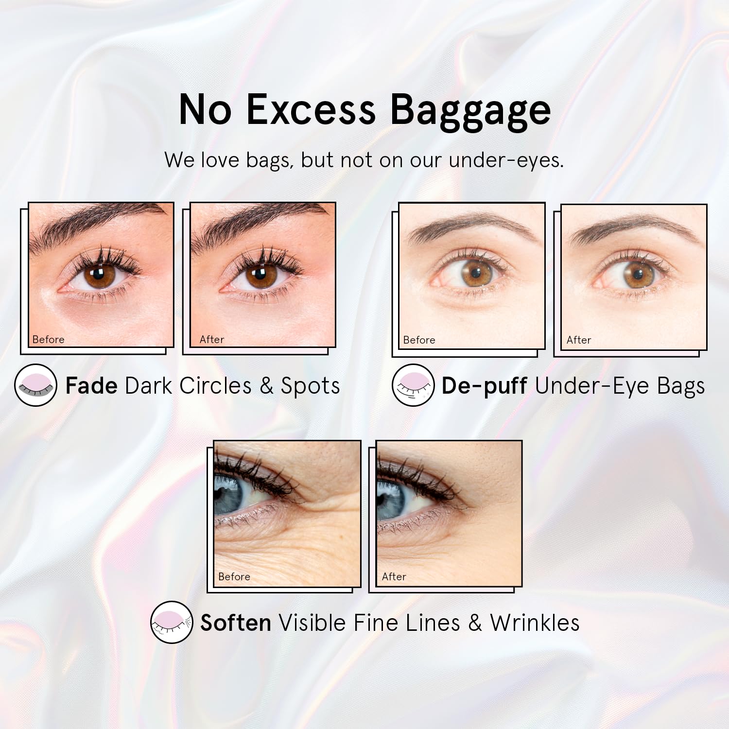 grace & stella Retinol Under Eye Patches for Puffy Eyes & Dark Circles - Restoring Gel Under Eye Masks with Hyaluronic Acid - Christmas Gifts for Teens, Birthday Gifts for Women (Purple, 24 Pairs)